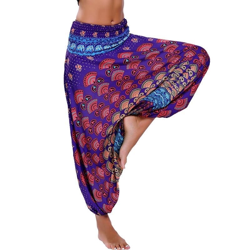 Colorful Light Weight Yoga/ Tai Chi Bloomers - Image 3