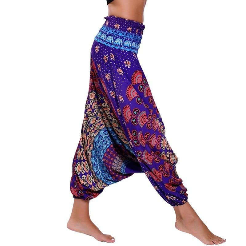 Colorful Light Weight Yoga/ Tai Chi Bloomers - Image 2