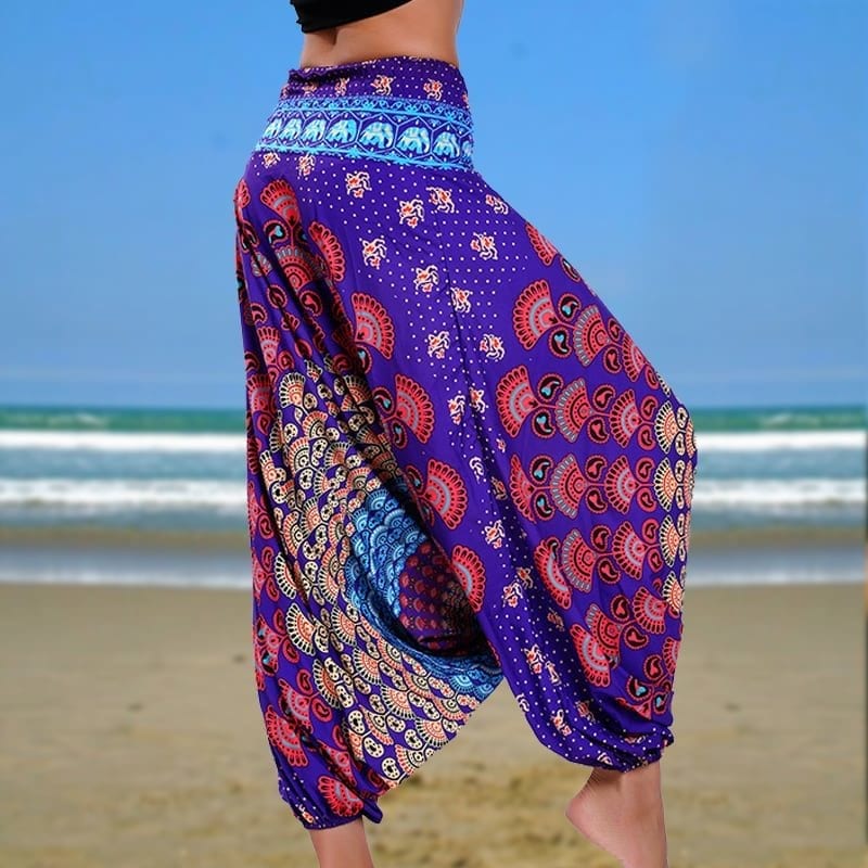 Colorful Light Weight Yoga/ Tai Chi Bloomers